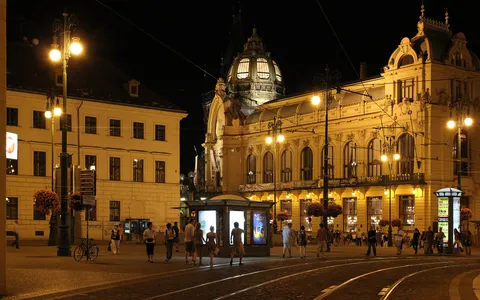 Plac Náměstí Republiky w Pradze