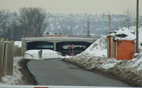 Tunel Blanka w Pradze